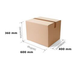 Pudełko klapowe 600x400x360