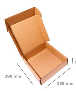 Pudełko fasonowe wymiary 280x255x80