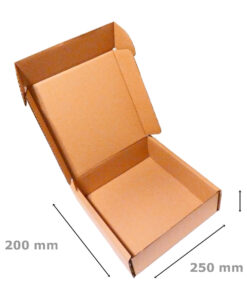 Pudełko fasonowe wymiary 200x250x70